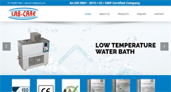 Desktop Screenshot of labcareindia.com